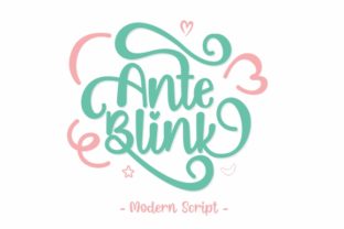Ante Blink: Evaluating a Calligraphy-Inspired Script Font for Modern Design
