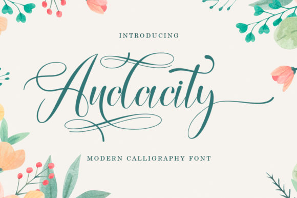 Audacty: The Handwritten Font That Feels Like a Friend