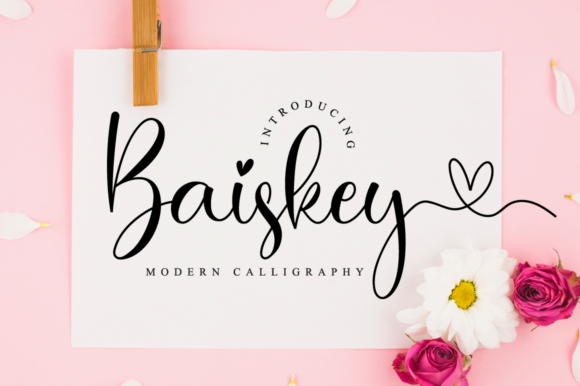 Baiskey: Evaluating a Modern Script Font for Your Projects