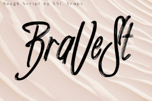 Bravest: A Brush Pen Font Full of Casual Charm
