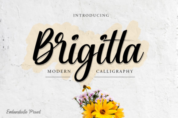 Brigitta: The Friendly Script for Classic Design