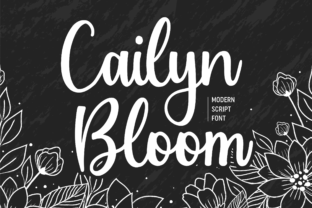Cailyn Bloom: An Elegant Script Font for Original Design