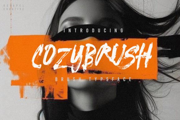 Cozybrush: The Raw Script Font for Authentic Design