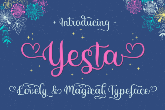 Discovering Yesta: The Casual Handwritten Font That Bridges Creativity and Communication