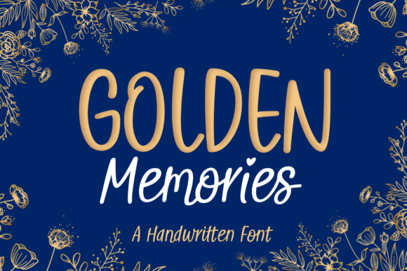 Golden Memories: The Friendly Script for Modern Design