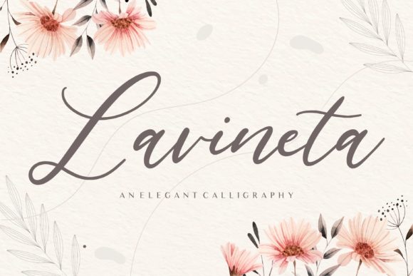 Lavineta: The Elegant Script Font for Creative Projects