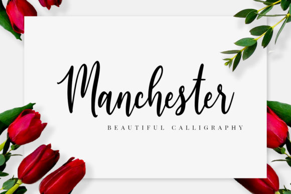 Manchester: The Script Font That Masters Minimal Elegance