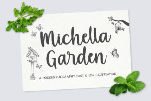 Michella Garden: A Magical Script Font for Modern Creators
