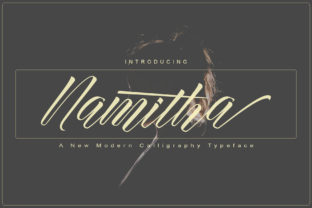 Namitha Font: Bringing Cursive Charm to Modern Creativity