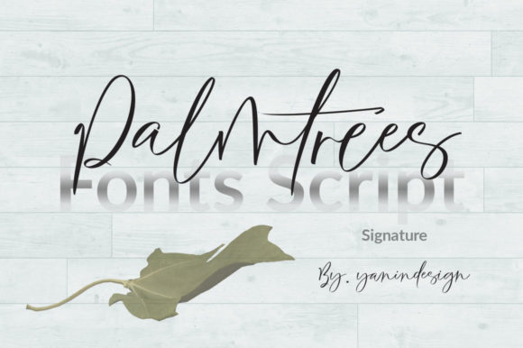 Palmtrees: A Friendly Handwritten Font for Casual Design Projects
