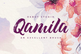 Qamila: A Script Font for Authentic Crafting Projects