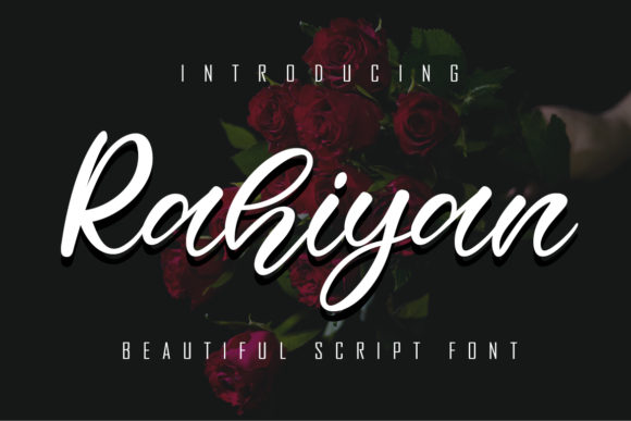 Rahiyan: The Elegant Handwritten Font for Creative Projects