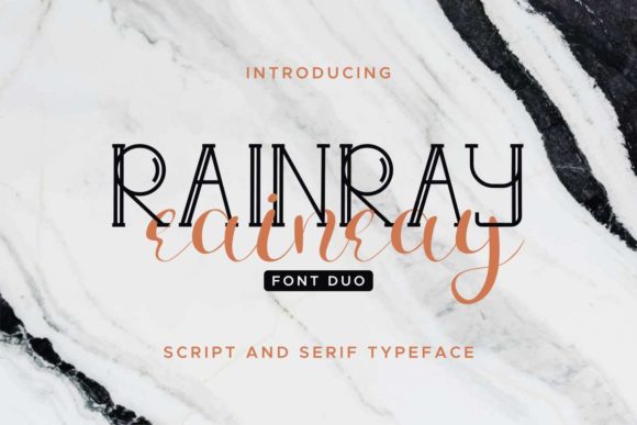 Rainray: The Duo Font That Transforms Your Creative Projects