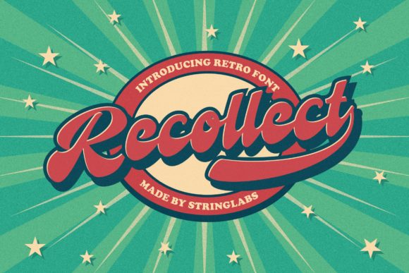 Recollet is the Vintage Stamp Your Modern Projects Need