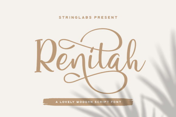 Renitah: The Elegant Script Font Bridging Classic Craft and Modern Creativity