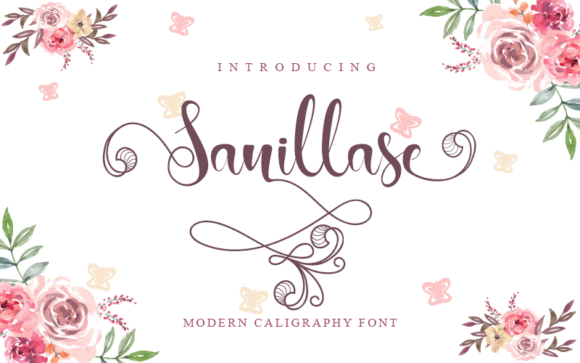 Sanillase: The Authentic Script Font for Crafting Meaningful Moments
