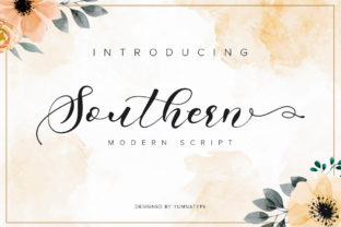 Southern Font: Refined Script Style for Elegant Designs