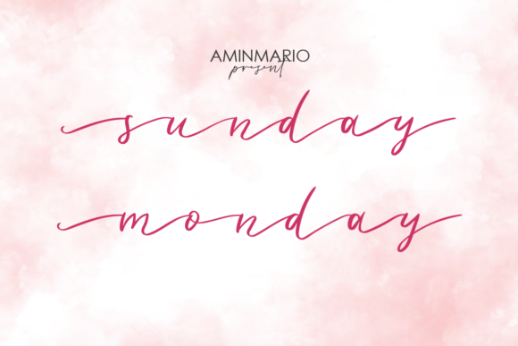 Sunday Monday: The Authentic Script Font for Modern Creatives