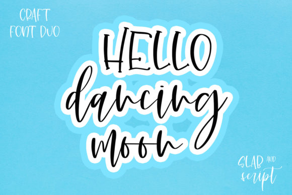 The Dancing Moon Duo Font: A Unique Hybrid Typeface